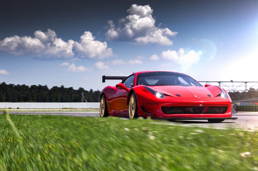 Ferrari 458 Italia GT Competition on LOMA Wheels '2016